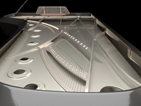 Piano design 3D Model