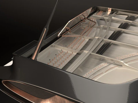Piano design 3D Model