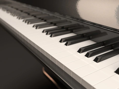 Piano design 3D Model