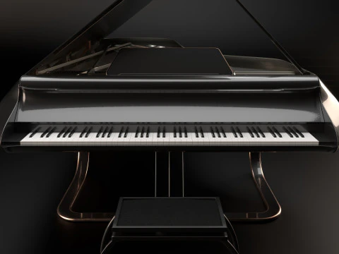 Piano design 3D Model