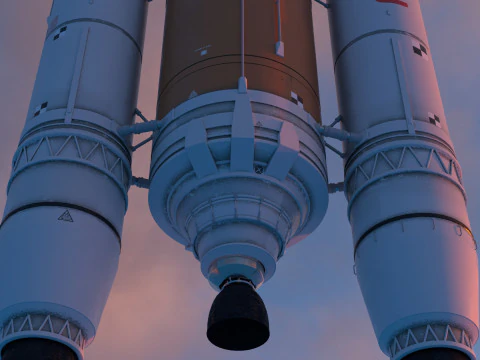 Nave espacial Modelo 3D