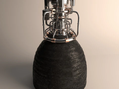 Nave espacial Modelo 3D