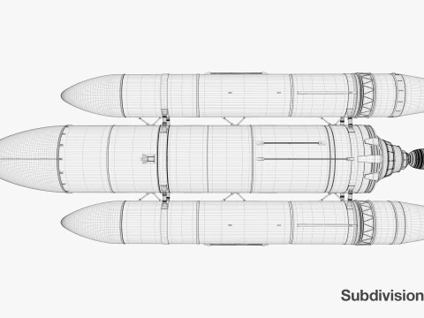 Nave espacial Modelo 3D