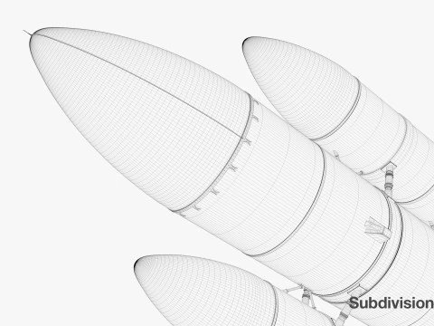 Nave espacial Modelo 3D
