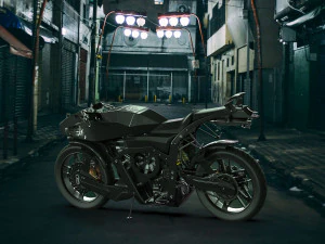 Futuristic motorcycle 3D Model