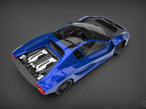 Concept car - design concept 3D Model