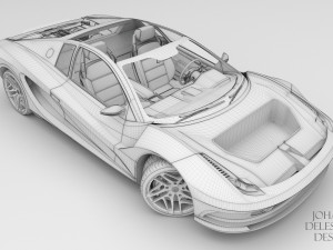 Concept car - design concept 3D मॉडल