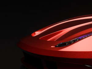Concept car - design concept 3D मॉडल