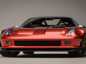Concept car - design concept 3D मॉडल