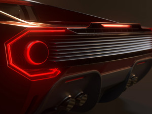 Concept car - design concept 3D मॉडल