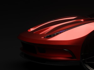 Concept car - design concept 3D मॉडल
