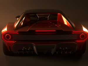 Concept car - design concept 3D मॉडल