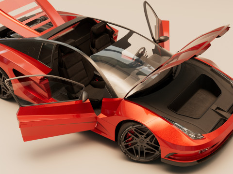 Concept car - design concept 3D Model