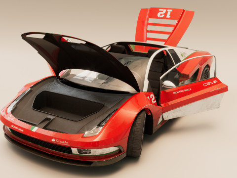 Concept car - design concept 3D मॉडल