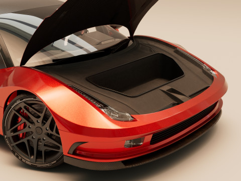 Concept car - design concept 3D मॉडल