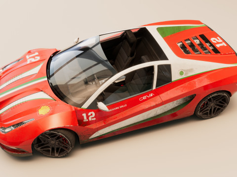 Concept car - design concept 3D मॉडल