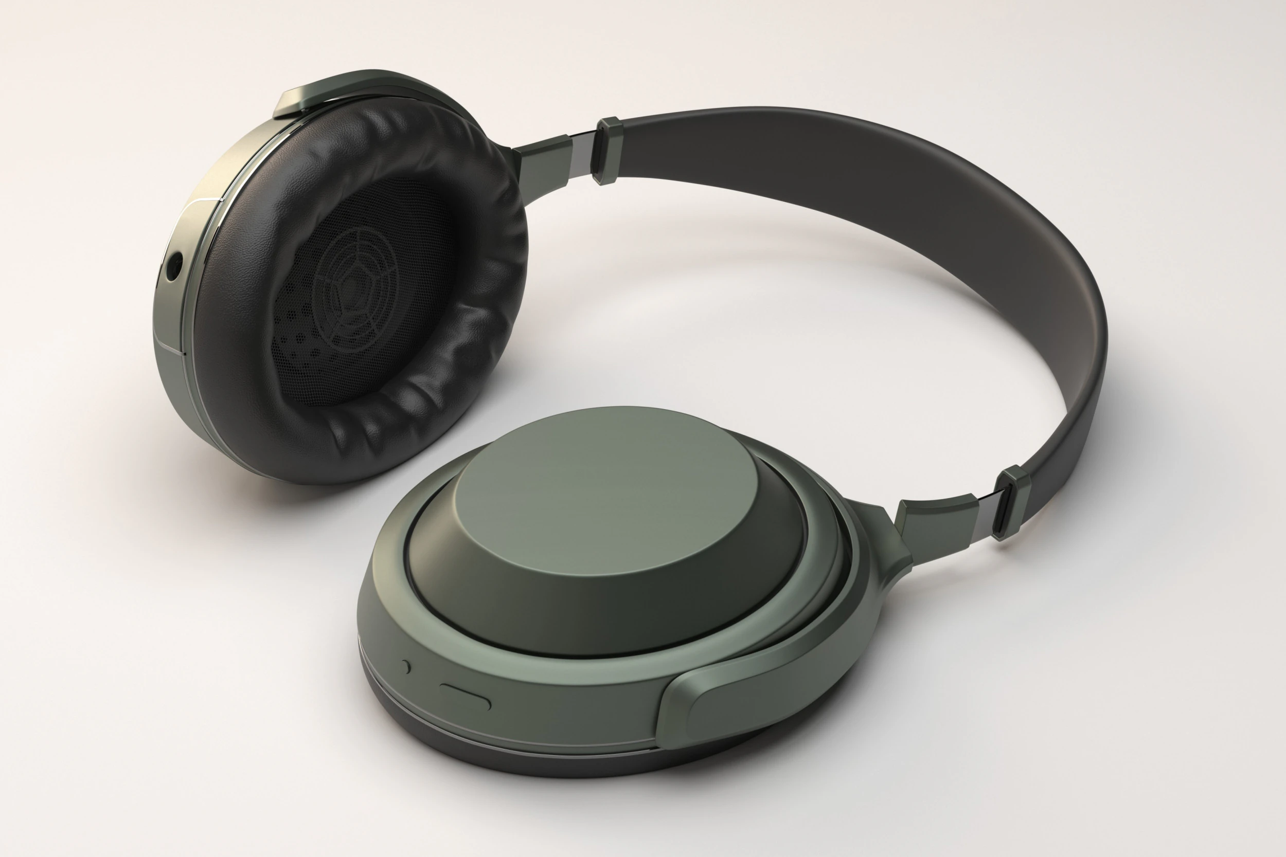 3d headphones design 3D Model .c4d .max .obj .3ds .fbx .stl .blend
