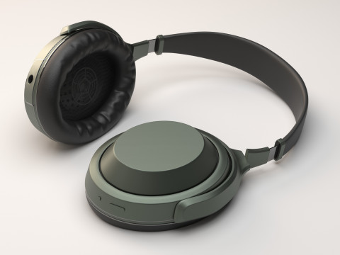 3d headphones design 3D Model
