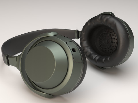3d headphones design 3D Модель