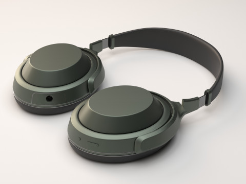 3d headphones design 3D Модель