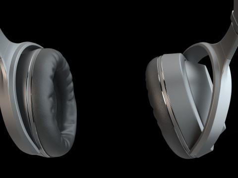 3d headphones design 3D Модель