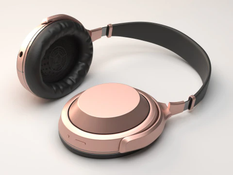 3d headphones design 3D Model