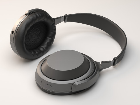 3d headphones design 3D Модель