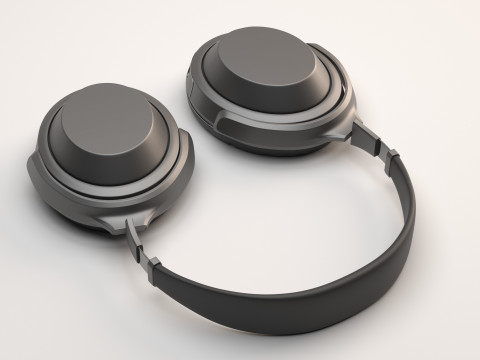 3d headphones design 3D Модель