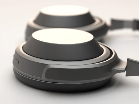 3d headphones design 3D Model
