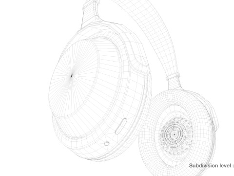 3d headphones design 3D Модель