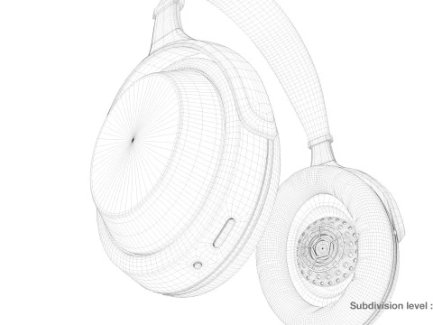 3d headphones design 3D Model