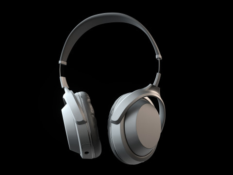 3d headphones design 3D Модель