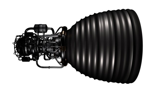 rocket engine Modèle 3D .c4d .max .obj .3ds .fbx .stl .blend 