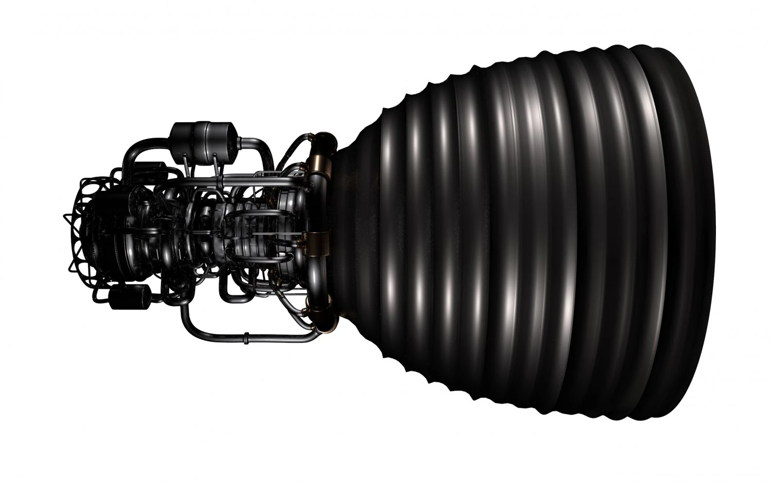 motore a razzo Modello 3D .c4d .max .obj .3ds .fbx .stl .blend