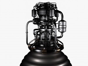 rocket engine Modèle 3D