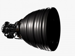 rocket engine Modèle 3D