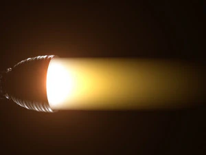 motore a razzo Modello 3D