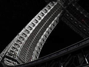 Space station Modèle 3D