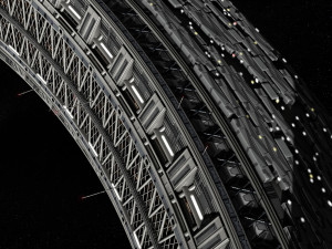 Space station Modèle 3D