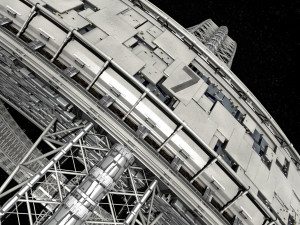 Space station Modèle 3D