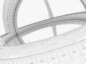 Space station Modèle 3D