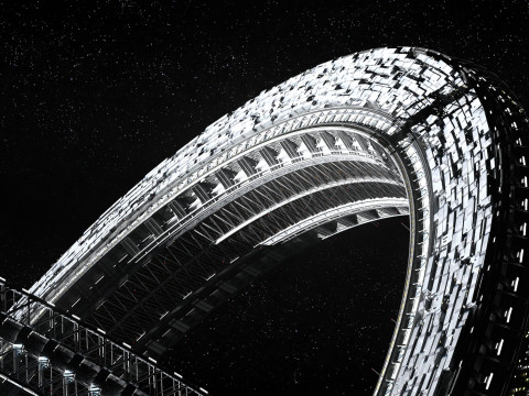 Space station 3D Model