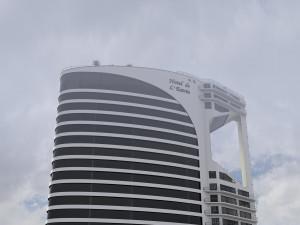 3d hotel - rooftop - inside 3D Model