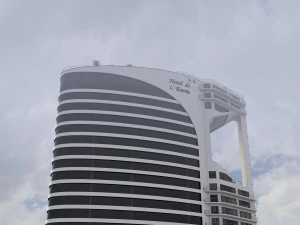 Hotel 3D - tetto - interno Modello 3D