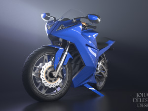 Motorcycle concept 3D Model