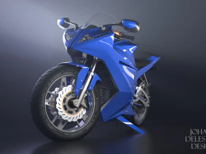 Концепція мотоцикла 3D Модель