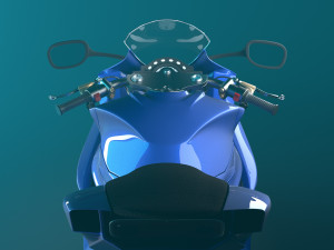 Motorcycle concept 3D Model