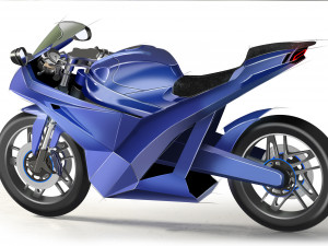 Motorcycle concept 3D Model