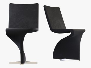 chair and table tonon twist 3D Model