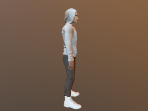 game character 3Dモデル